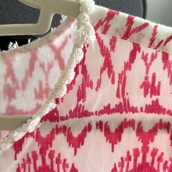 Tommy Bahama Ikat Tropics Dress Cover Up-Passion Pink - M - excellent condition - Picture 9 of 14